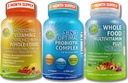 Kesehatan Gut, Imunitas, Energi & Nutrient Dukungan - 3-in- 1 Probiotic dengan Enzymes Digetical + Lipomal Vitamin C 1500mg + Whole Food Multivitamin Without Iron - Vegan, Non-GMO, Clean Wellness Support
