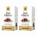 Solgar Tart Cherry 1000 mg, 90 Vegetable Capsules (Pack of 2) - Antioxidant with Quercetin, Klorogenic Acid & Anthocyins Commiunds - Non-GMO, Vegan, Gluten Free, Dairy Free - 180 Total pelayan