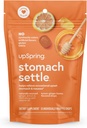 UpSpring Stomach Settles Drops for Occational Nausea Relief and Morning Sickness with Ginger, Lemon, Spearmint, dan B6. secara individual Wrapped Drops, 55 Ct (Packaging May Vary)