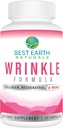 Best Earth Companals Wrinkle Formula dengan Acid Hyaluronic, Niacinamide, Multi Vitamin, Collagen for Women atau Men - Skin Vitamin Supplemen -30 Day Suppply (30 Kapsul)