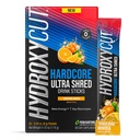 Hydroxycut Hardcore Ultra Shred Drink, Tangerine Mimosa - 20 Paket - Zero Sugar or Calories - termasuk Paraxanthy & B Vitamin - untuk Perempuan & Pria