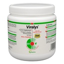 Vetoquinol Viralys Daily L-Lysine Powder for Cats and Kittens, Fish Flavored Lysine Supplement for Cats and Kittens to support Ammune Health, Normal Eye Fungsi dan Kesehatan Respiration, 100gma