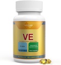 Bantuan ke-1 NSF Vitamin-E Suplements-Softgels Women-Tocotrienol Minor-Capsules - 100 Softgeels Impreve Sirculation Blood Vitamin E Capsules Soluble in Water, E Vitamin Suplemen Antioksidant Dukungan