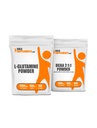 Suplemen BulkSuplemen L- Glutamine 500g + BCAA 2: 1: 1 500g Bundle