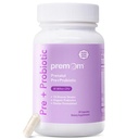 Premom Prenatal Pra & Probile for Women: 18 Diverse Organic Prestical Strains - Supports Digetical, 30 Milyar CFU, Gut & Imune Health for Mom and Baby - Daily Capsules