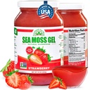Wildwmade Irish Moss Gel 124; Made in USA 124; Rich in Vitamin & Minemins & Minemary 124; Sea Moss Gel 124; Nutres Suppplemen 124; Strawberry (16 oz)