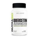 NutraBio Quercetin Lanjutan dengan Ditambahkan Vitamin C dan Bromelain - Power Antioksidant - 90 Kapsul