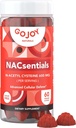 GOJOY NAKTIals 7 -in 1 NAC Gummies - Mendukung Glutathione, Liver & Antioksidant Wellness - N-Acetyl Cysteine dengan Vitamin C, ALA, Quercetin & Actaxanthin - Vegan, Sugar- Bebas