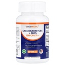 Vitamatic Saccharomyces Boulardii Probiotic 10B per Serving + Yeast Extract (MOS Yast Fraction) 300 mg - 60 DR Capsules - Made in The USA