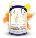 Nootropics Depot Curcumin + Piperine Capsules 14; 10000mg Curcumin + 6mg Piperine 126; 180 Cacah