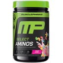 MusclePharm Select Amino 's EAA + BCAAs, Post Workout Amino Acids Powder, Pre Workout Energy Suplement for Men & Women with Branched Chain Amino Acids, 30 Servis (Sour Candy)