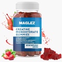 Creatine Gummies - Tasty Gains for Women & Vegan, Gluten- Free Strawberry Creatine Gummy - 60 Count for Support Muscle Growth & Power