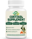 Cortisol Suplemen untuk Perempuan Pria, Hormone Keseimbangan, Magnesium, Ashwagandha, Rhodiola, L- Theanine, Vitamin B6 & B12, Mood, Fokus, Support Tidur, Gravenan 60 Kapsul