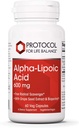 Protokol Alpha Lipoic Acid 600mg - Grape Seed Extract dan Bioperine - 60 Veg Caps