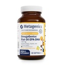 Tambahan Metagenik OmegaGenics Fish Oil EPA- DHA 720 mg - Omega-3 Tambahan Minyak Ikan - Potensi Tinggi - untuk Kesehatan Hati, Musculoskeletal Kesehatan & Imune Sistem Kesehatan * - dengan DHA & EPA - 60 Softgeels