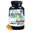 Wild Caught Omega 3 Fish Oil DPA- EPA- DHA Suplemen 2.900 Miligram - Sekarang dengan Bahkan Lebih DPA- EPA- DHA