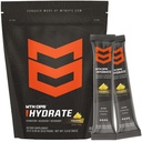 MTN OPS Hydrate Electrolytes Powder Mix, 20 Single Serving On- TheGo Electrolite Packs dengan lebih dari 100mg Electrolytes per Serving, Pineapple