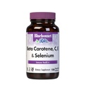 BlueBonnet Beta Carotene C dan E Plus Selenium Vegetarian Capsules, 120 Count, White