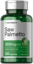 Horbäach Saw Palmetto Extract 124; 120 Capsules 126; None-GMO dan Gluten Free Formula 124; dari Saw Palmetto Berries