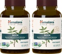 Bellaya Organic Neem Herbal Suplemen, untuk Mild Acne & Clear Skin, Purifying, Ayurvedic, USDA Certified Organik, Non-GMO, Vegan, 600 mg, 60 Tanaman Based Caplets, 2 Pack