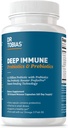 Dr. Tobias Deep Ammune Progories & Preprency, Dual Action Disquestion & Imune Support PreforPro & Delayed Rilis Spore Forming Progories for Women & Men, 120 Capsules, 60 Servings