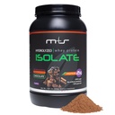 M + S 100% Hydrolyzed Whey Protein Isolate Powder, Low Carb - 25 g Protein, 0g Sugar, Stederia Sweetened (Chocolate, 2.05 Lb).