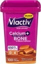 Viactiv Max Formula Kalsium + Vitamin D3 Tambahan untuk Bone Health, Karamel Kaya, 100 Soft Chews - 5 Pack