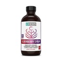 Zhou Nutrition Elder- Mine + Syrup - Syrup Organic Black Elderbery Syrup untuk orang dewasa, Imune Dukung Elixir dengan Apple Cider Vinegar, Echinacea Tincture, Natural Wellness - 8 Fl Oz Glass Bottle