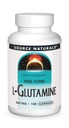 Sumber L- Glutamine - Formulir Bebas Amino Yang Menyediakan Energi Metabolik - 100 Kapsul