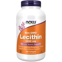 Now Foods Supplemen, Leciphin 1200 mg dengan alami terjadi porfatidyl Chooline, 200 Softgels