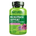 Suplemen NATURELO Menopause bagi Perempuan, Herbal Blend dengan Black Cohosh untuk Menopause Hot Flashes Advanced Estrogen Multi- Symptom Formula 90 Kapsul