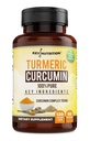 Turmeric Curcumin Complex dengan Piperine, 100% Murni - 120 Capsules