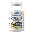 ANDREW LESSMAN ESMAN Omega- 3 Orange - 360 Softgels - Ultra- Murni, High Potency Omega- 3 Oil. High DHA, No Stomach Upset, No Contaminants, No Mercury. Mudah untuk Swallow Softgels