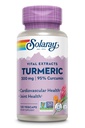 Solaray Dijamin Potency Turmeric Root Ekstrak 300 mg VCapsules, 120 Cacah