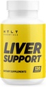 Dukungan Hati oleh HTLT 124; TUDCA, Inosiol, Alpha Lipoic Acid, dan Selenium Suplemen 124; dengan Antioksidan: Milk Thistle, Burdock Root, dan Beet Root Extract for Liver Health 124; (120 Capsules)