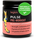 Legion- Semua Natural Nitric Oxide Pretraining Minum untuk Boost Energy, Creatine Free, alami Sweetened, Beta Alanine, Citrulline, Alpha GPC (Blueberry Lemonade)