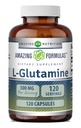 Amazing Formula L- Glutamine Amino Acid Suplemen 124; 500 Mg 124; Capsules 14; Non-GMO 124; Gluten- Free Aids 124; Made in USA (1 Pack 124; 120 Count)