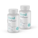 Suplemen Biosil Collagen Booster - 60 Liquid Capsules, Paket 2 - Dipatenkan ch-OSA Activator untuk Skin, Hair, Nails & Joints - Mendukung Produksi Alami - 60- Day Suppply