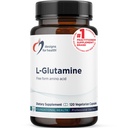 Design untuk Health L Glutamine Capsules - 850mg Vegetarian Amino Acids Suplemen untuk Mendukung Pemulihan Otot, Digetical, Imune + Gat Kesehatan - Non-GMO + Gluten Bebas (120 Kapsul)