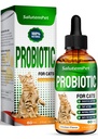 Progres for Cats for Digetical Support - Cat Progration for Indoor Cats Help with Colic, Upset Stomach, Diare, Gas, and Bloating - Present + Pleasant Chicken Flavor Inside