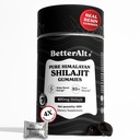 Alt Pure Himalaya Shilajit Gummies dengan 100% Shilajit 124; Potabilitas Emas Tinggi Tingkat 124; 60 Gummies untuk Energi Boost & Imune Dukungan, 75% + Fulvic Accid 124; Perjalanan Friendly - Tamarind Flavor