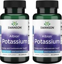 Swanson Albion Kompleks Potasium 99 Miligram 90 Capsules - (2 Paket)