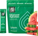 Just Live Advanced Hidration - Sour Watermelon, Electrolite Drink Mix, Tart Cherry Extract, Supports Recovery & Absorpsi, Low Sugar, 14 Pack