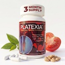 Platexia dengan 3.000 FU Nattokinase NSP-2- 90 Vegan Capsules - May Dukung Sirkulasi Darah - Non-GMO & Kosher - 1 Capsule / Day, 3-Bulan Supply