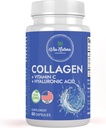 Collagen + Vitamin C + Hyaluronic Acid 124; Hydrolized Peptide 124; Specially formulated for Women 124; Type I, II and III 124; 60 Capsules