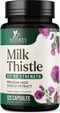 Milk Thistle Extract - Liver Cleanse Detox & Repair Formula - Natural Milk Thistle with Silymarin Marianum & Dandelion Extract - Natural Herbal Liver Health Suppplemen - Made USA - 120 Capsules