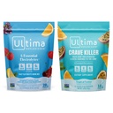 Ultima Replenisher Electrolite Powder Mix Bundle - Sugar Free - Variety, Crave Killer - 20 Stickpacks, 14 Stickpacks - 6 Electrolite and Minemary - Keto Friendly, Vegan, Non-GMO