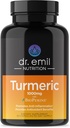DR. EMIL NUTRITISI Turmeric Curcumin dengan Suplemen Pepper Hitam - Turmeric Capsules dengan BioPerine untuk Absorpsi Mudah - 1000mg Turmeric Supplemen, 60 Capsules