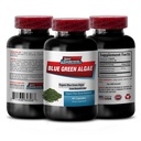 Suplemen Herbal Murni - Klamath Blue Green Algae - Meningkatkan Tingkat Energi, Menimbulkan Gangguan dan Enhance Ammune Sistem, spirulina, klorella, Klamath Blue Green Algae Powder - 1B 60 Capsules