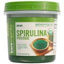 BareOrganics spirulina powder (Raw - Organik), 8 ons (pak 1)